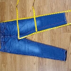 AMERICAN EAGLE 14x27 NEXT LEVEL STRECH GIRLS WOMEN PREOWNED JEGGING FADED JEANS